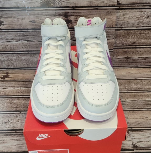 Nike Court Borough Mid 2 - Picture 2 of 9